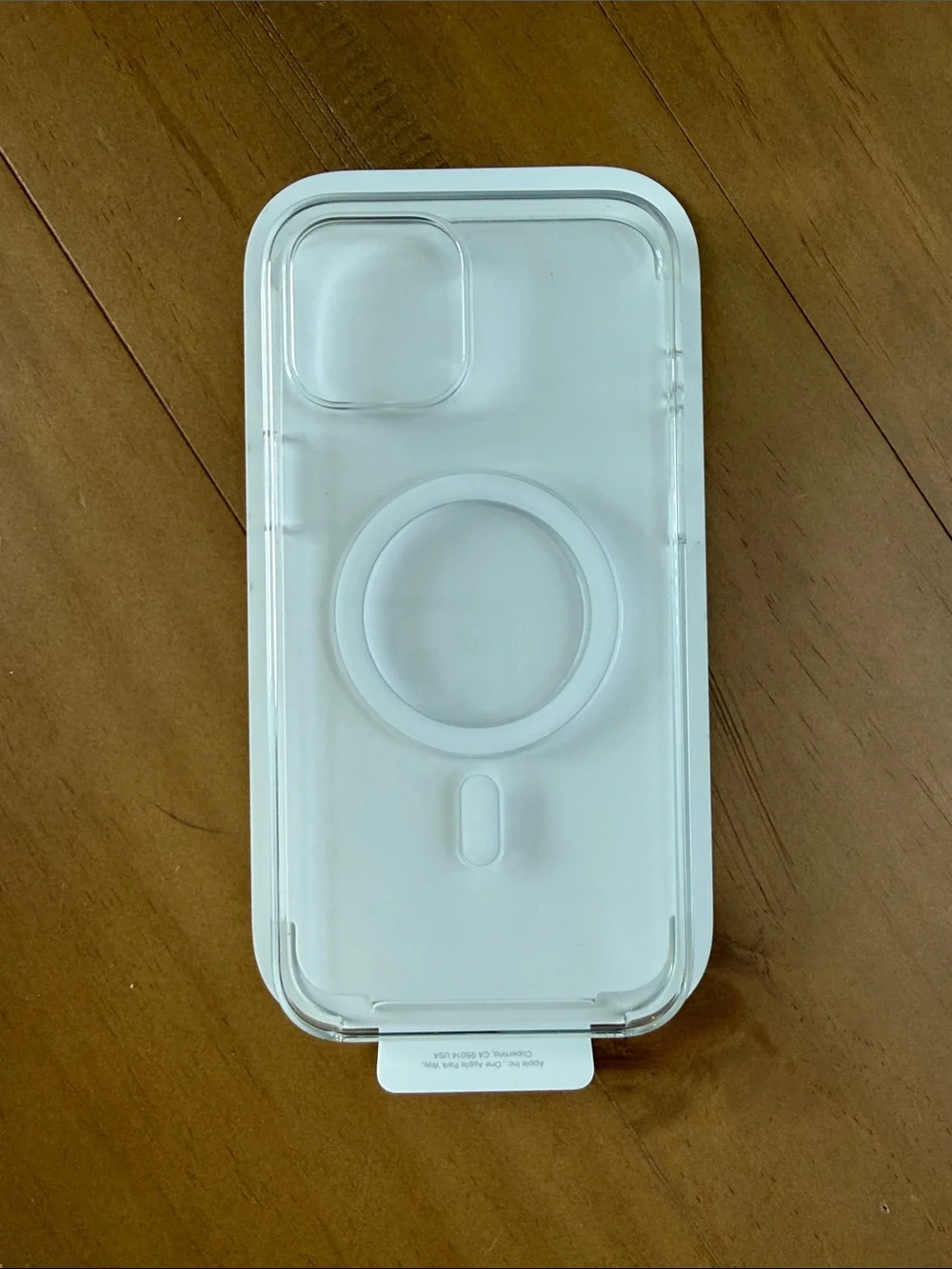 Apple White MagSafe Clear Protective Phone Case-iPhone 12 Pro